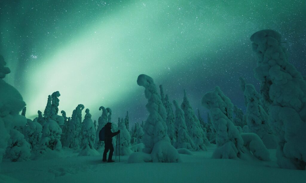 Hidden Arctic Cloud - Aurora Boreal - Borealis