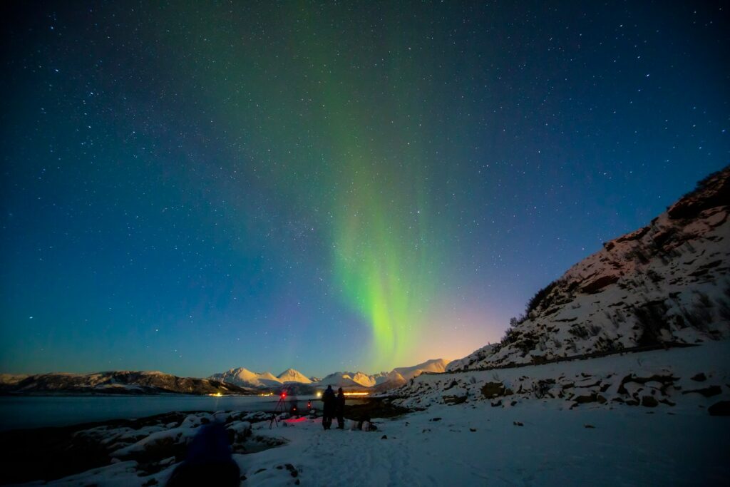aurora boreal em tromso