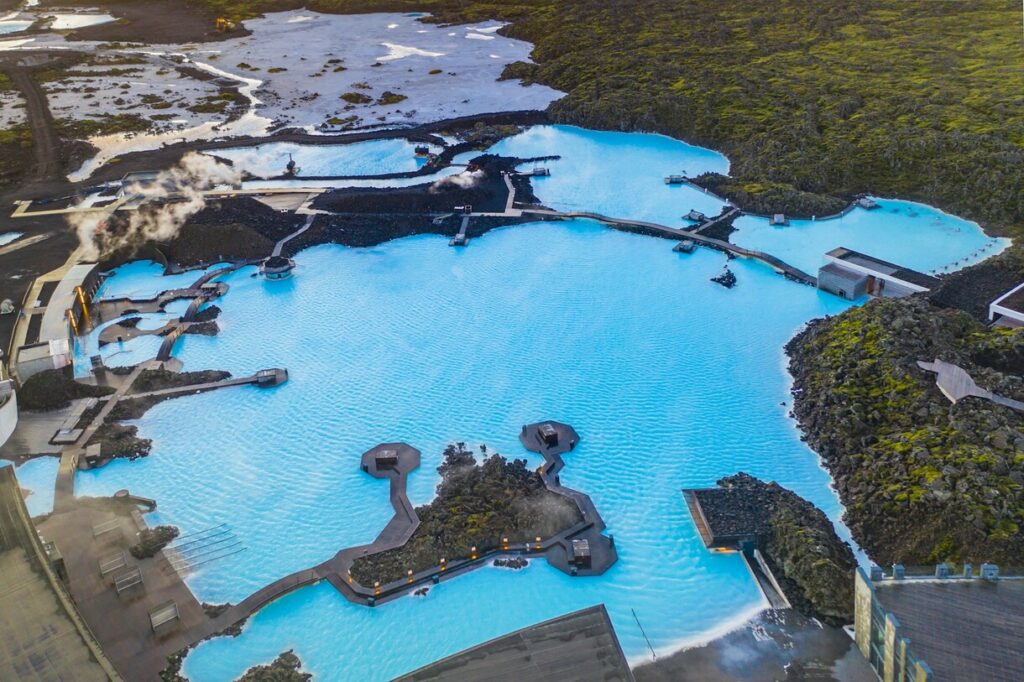 Blua Lagoon aérea
