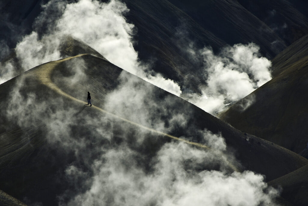 Hiking Witch Mountain in Iceland