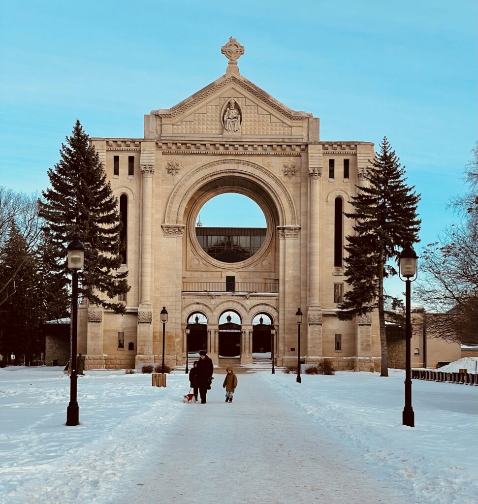 Avenue de la Cathedrale - Saint Boniface - Winnipeg - Canada
