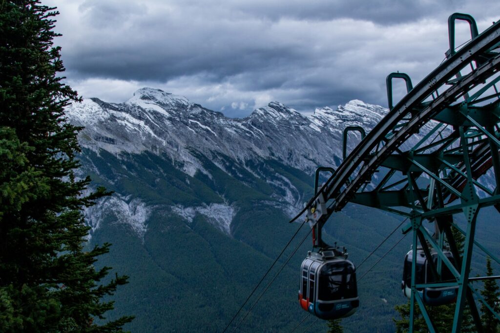 Gôndola Teleférico em Banff - Canadá