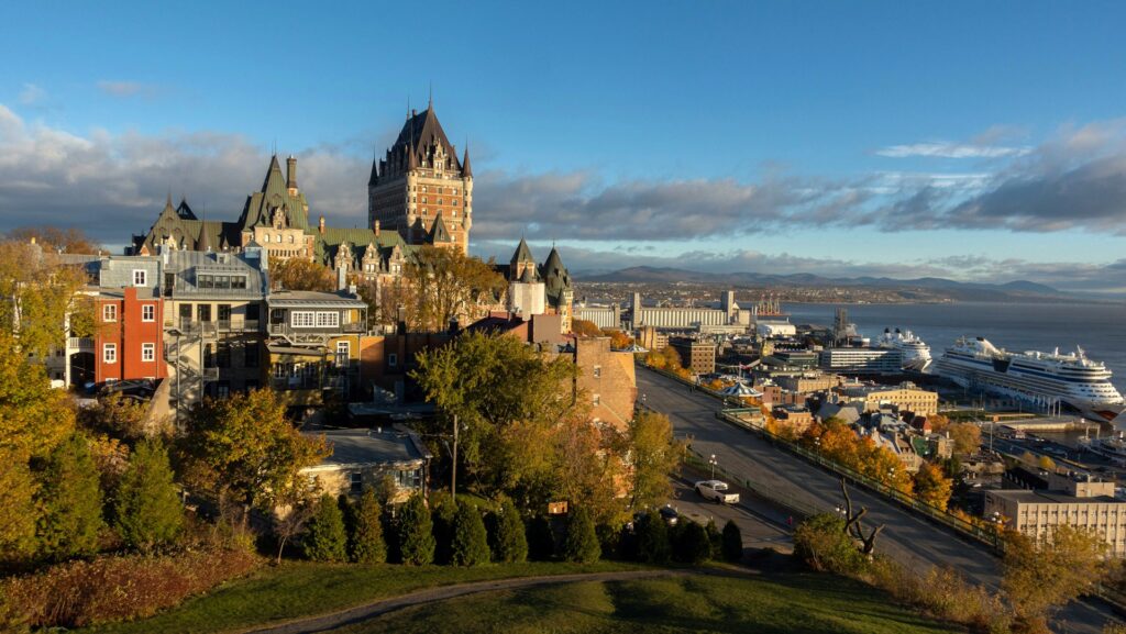 Vista de Quebec City - Canadá