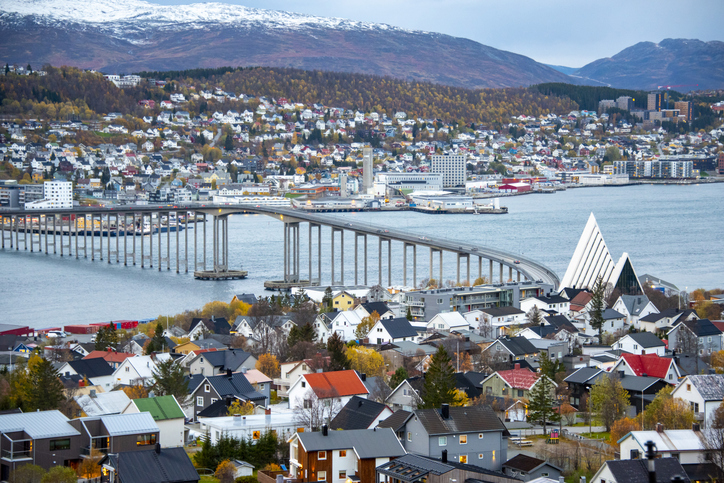 Tromso - Panoramica da Cidade - Outono