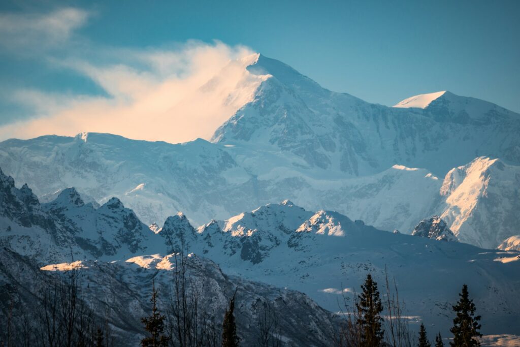 pico do monte Denali - Alasca