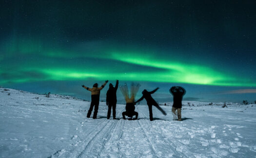 Os ciclos solares e a Aurora Boreal