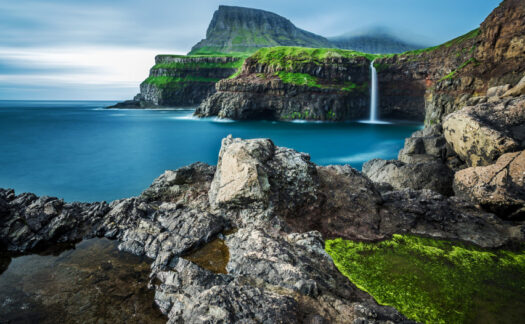 3 incríveis cachoeiras das Ilhas Faroé