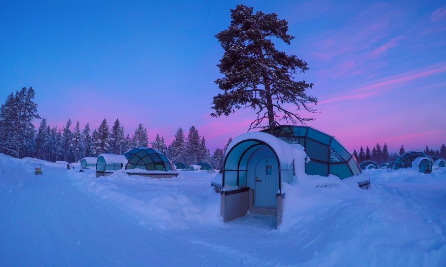 Aurora boreal na Finlândia — Leroy Viagens