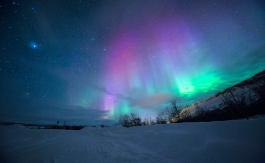 É possível ver a Aurora Boreal do espaço?