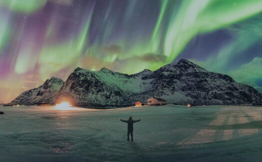 Melhor época para viagem de Aurora Boreal