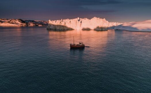 Impressionantes navegações pela Groenlândia