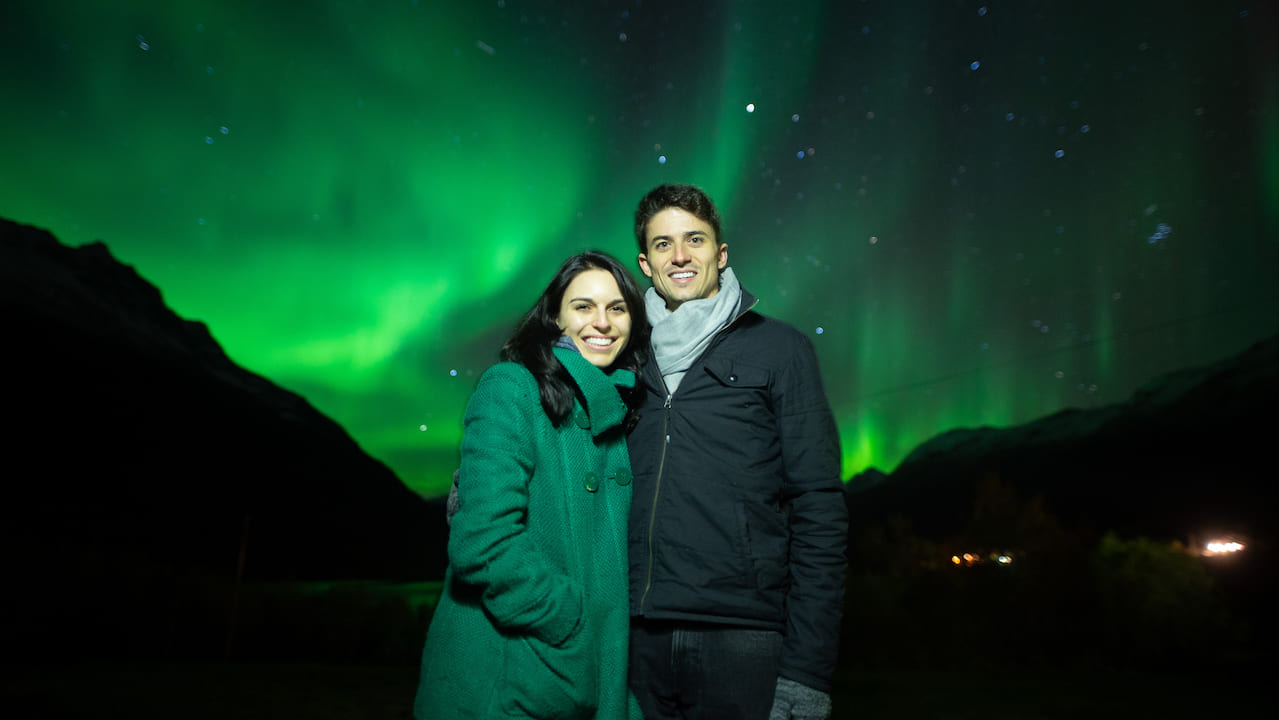 FOTOS: Casal viaja à Noruega para assistir à aurora boreal - fotos
