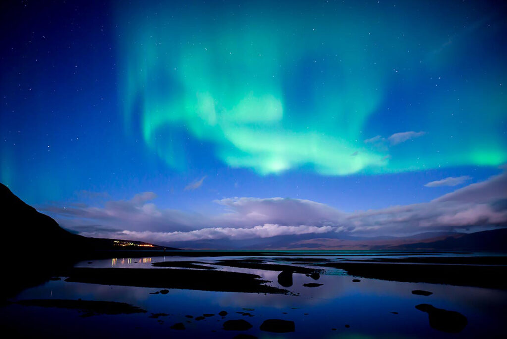 Aurora Boreal na região de Kiruna e Abisko