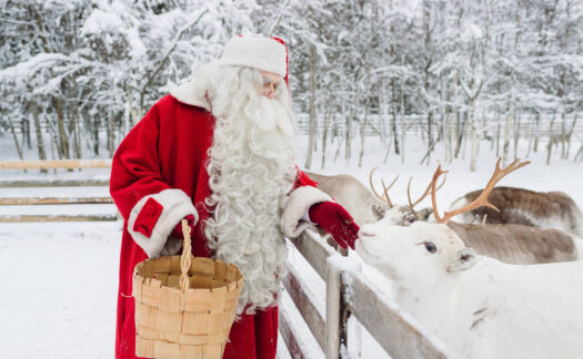 Onde é a verdadeira casa do Papai Noel?